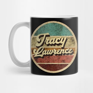 Tanatoraja, circle retro faded Tracy Lawrence Mug